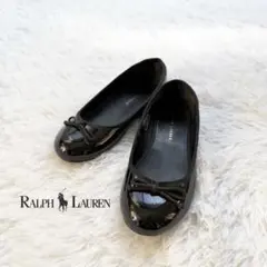 Ralph Lauren 黒 バレエシューズ 22cm 卒業式　入学式