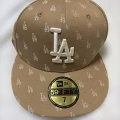 NEW ERA 59FIFTY LA キャップ ベージュ 7