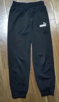 PUMA ブラック スウェットパンツ 140 ジャージ スポーツ 黒 ズボン