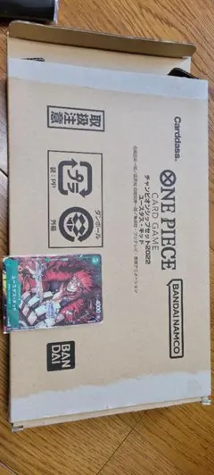 公式品】ワンピカード キッド プレイマット ケース 主題歌 イベント
