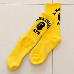 A BATHING APE ソックス イエローのサムネイル