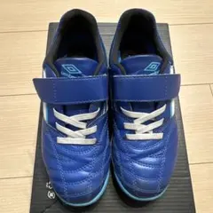 Umbro サッカー トレーニングシューズ ブルー　19cm