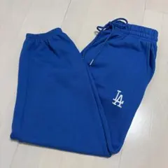 GENUINE MERCHANDISE スウェットパンツ青