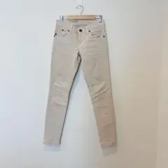 ダブルスタンダードクロージング スキニーパンツ ベージュ 日本製 36