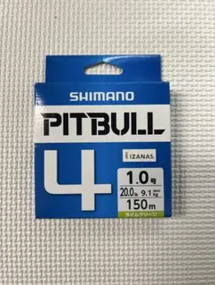 新品 SHIMANO PITBULL 4 PEライン 1.0号 150mのサムネイル