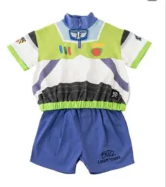 美品　しまむら Littc バズライトイヤー なりきりセットアップ 120