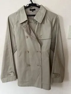 COMME CA ISM ベージュ ダブルブレスト M