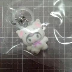 サンリオキャラクターズ　めじるしアクセサリー 　ふわふわスノー　クロミ