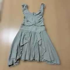 Rosarymoon ノースリーブ ミニ ワンピース F ミントグリーンのサムネイル