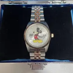 Disney ミッキーマウス 腕時計 コンビカラー クォーツ - メルカリ