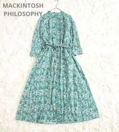 美品⭐ マッキントッシュロンドン ペイズリー柄 総柄 ロング
