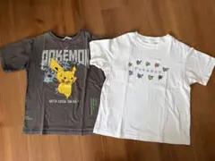 USED ポケモンTシャツ 2枚セット 130cm GU ZARAのサムネイル
