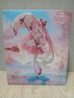 TAITO 初音ミク AMP+ フィギュア 桜ドレスVer.