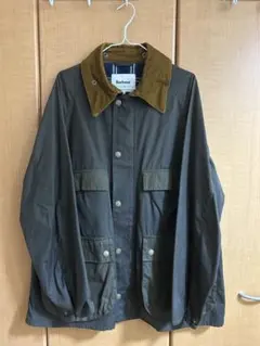 BEAMS別注 尾州ウール barbour 38 セージ カーキ - メルカリ