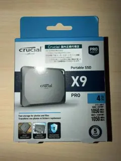 新品 Crucial X9 Pro 4TB ポータブルSSDのサムネイル