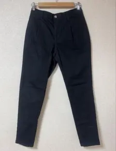 YOUTILITY テーパードパンツ　ブラック　美シルエット　メンズ