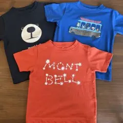 モンベル　Tシャツ　100㎝　3枚まとめ売り