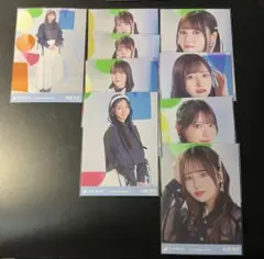 乃木坂46 生写真　まとめ売り　9枚セット　13周年記念　アニバーサリー