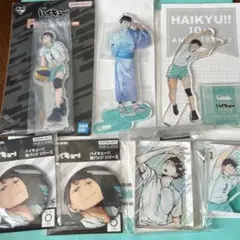 及川徹 アクリルスタンド 缶バッジ アクリルブロック