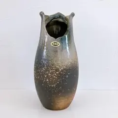 信楽焼　花瓶　花器　陶器　フラワーベースのサムネイル