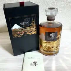 2025年購入　響21年　意匠ボトル　花鳥風月　新品未開栓 サントリー ウイスキー 響21年 意匠ボトル 花鳥風月 43% 700ml