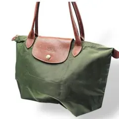 LONGCHAMP ロンシャン ルプリアージュ トートバッグ グリーン