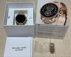 MICHAEL KORS ACCESS ピンクゴールドスマートウォッチ　腕時計