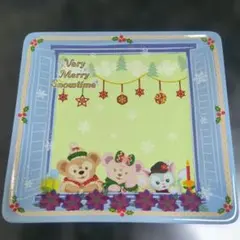ディズニーシー ダッフィーたちのクリスマス“ベリーメリースノータイム”プレート