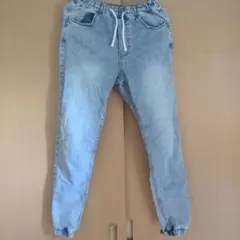 H&M デニム ジョガーパンツ ウエストゴムのサムネイル