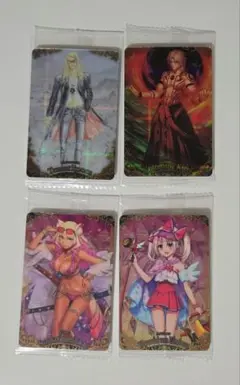 FGO　ウエハースカード　4枚おまとめ
