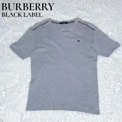 BURBERRY BLACK LABEL バーバリー Ｖネック グレー Tシャツのサムネイル