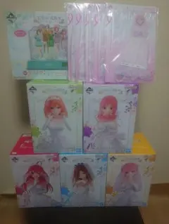 一番くじ 五等分の花嫁 フィギュア まとめ売り 未開封