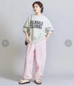 Beauty&YouthUNITEDARROWS ナイロンコットン カーゴパンツ