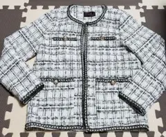 新品　ツイードドジャケット　入園式　入学式　セレモニー