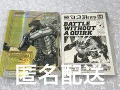 ヒロアカ　原画展入場券 コレクションカード ステッカー　オールマイト