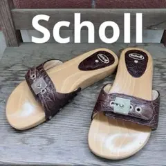 Scholl Pescura 本革ウッドサンダルのサムネイル