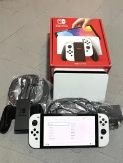 Nintendo Switch 有機ELモデル ホワイト 保護フィルム付