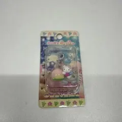 ご当地キティ 岡山限定 桃 エンジェル キティ ファスナーマスコット