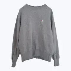 チャンピオン スウェット トレーナー グレー ロゴ刺繍 定番 人気