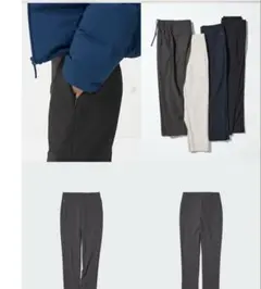 UNIQLO ウォームストレッチパンツ　丈長め