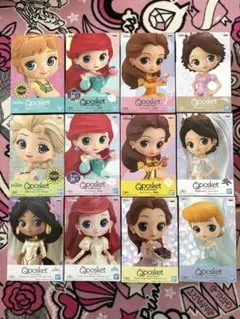 Qposket ディズニープリンセス フィギュア セット売り