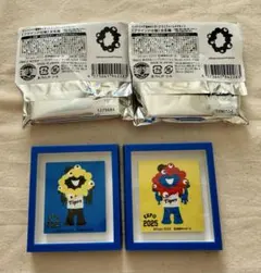 2点セット ミャクミャク阪神タイガース ミニフレームマグネット EXPO