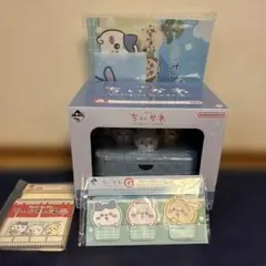 ちいかわ 特大フィギュア メモ用紙セット 一番くじ　A賞　G賞三つ