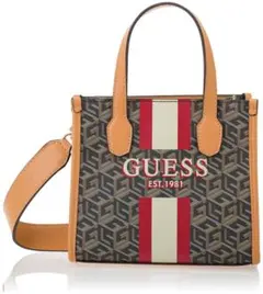【新品未使用品】GUESS ミニバッグ 2way オレンジ