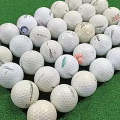 112・ロストボール 타이틀리스트 色々 ホワイト 50球 B