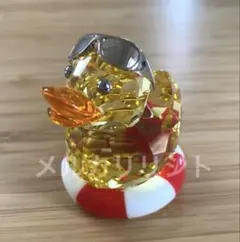 スワロフスキー Happy Duck ハッピーダック DJパープル　|4175| スワロフスキー Happy Duck ハッピーダック DJ パープル - メルカリ