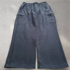 00s nike バギースウェットパンツ サンフェード ネイビー 海外 wide