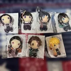 【即購入歓迎】鬼滅の刃 無限城編　ゆるふわみにぬいぐるみ7点