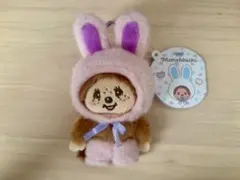 モンチッチ　うさぎさんマスコット　ピンクのサムネイル