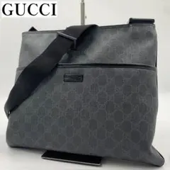 【✨美品✨】グッチ ショルダーバッグ GGスプリーム ブラック 現行モデル
